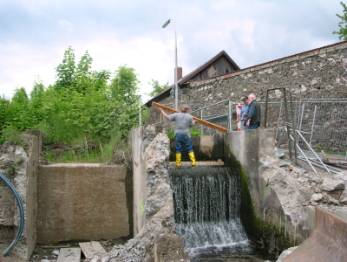 Bautagebuch vom Wasserrad in Herzberg