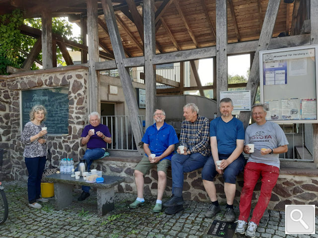 Putztag am Wasserrad in Herzberg 2023