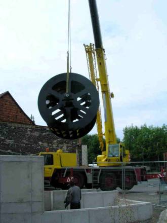 Bautagebuch vom Wasserrad in Herzberg
