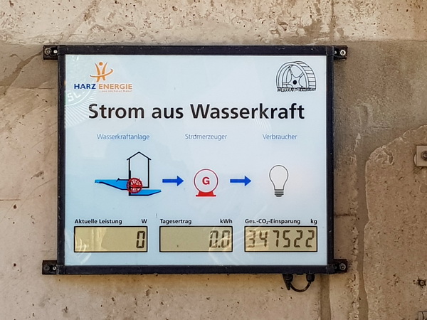 Undichtigkeit am Wasserrad in Herzberg Undichtigkeit am Wasserrad in Herzberg